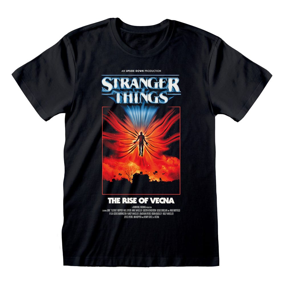 Stranger Things T-Shirt Rise Of Vecna Poster Size S