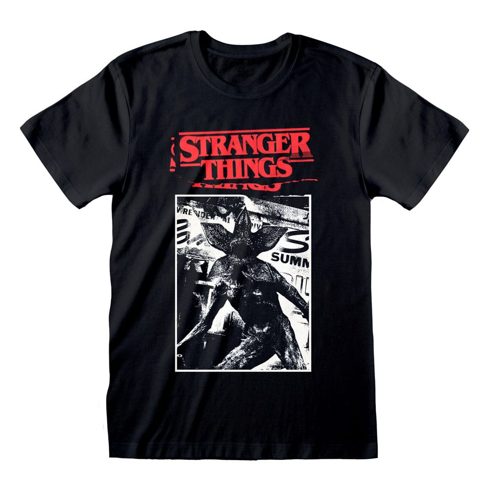 Stranger Things T-Shirt Article Cut Out Size L
