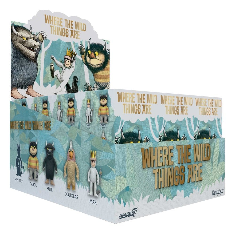 Where The Wild Things Are Action Figure Blind Box Wave 1 Display (12)
