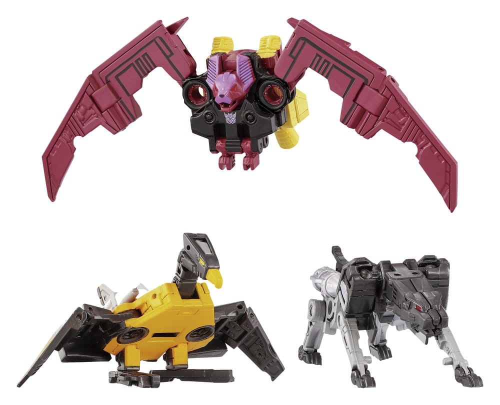 Transformers MPG Action Figure 3-Pack MPG-22 Jaguar & Buzzsaw & Ratbat