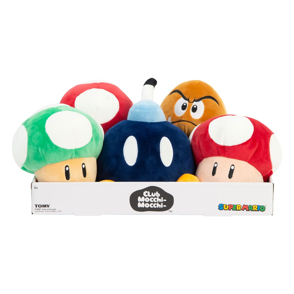 Mario Kart Mocchi-Mocchi Plush Figures Set 1 15 cm Assortment (5)