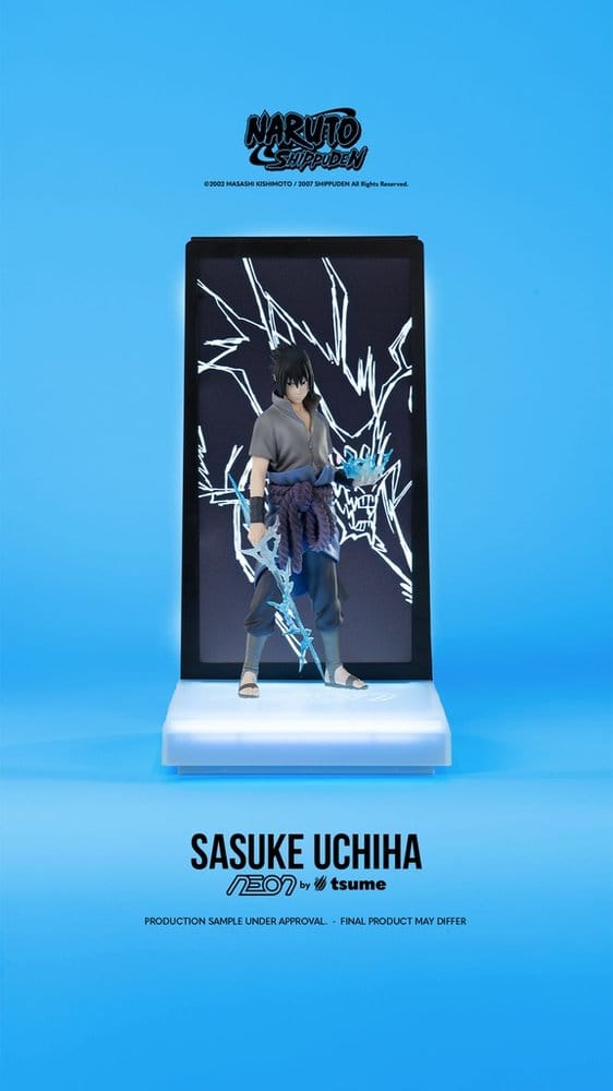 Naruto Neon Figure 1/9 Sasuke Uchiha 25 cm