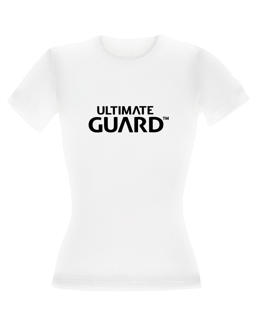Ultimate Guard Ladies T-Shirt Wordmark White