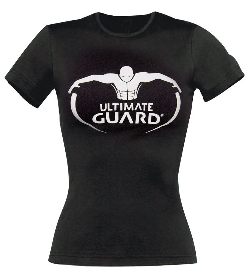 Ultimate Guard Ladies T-Shirt Logo Black Size L