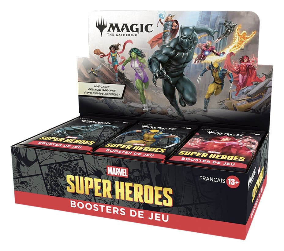 Magic the Gathering Marvel Super Heroes Play Booster Display (30) french