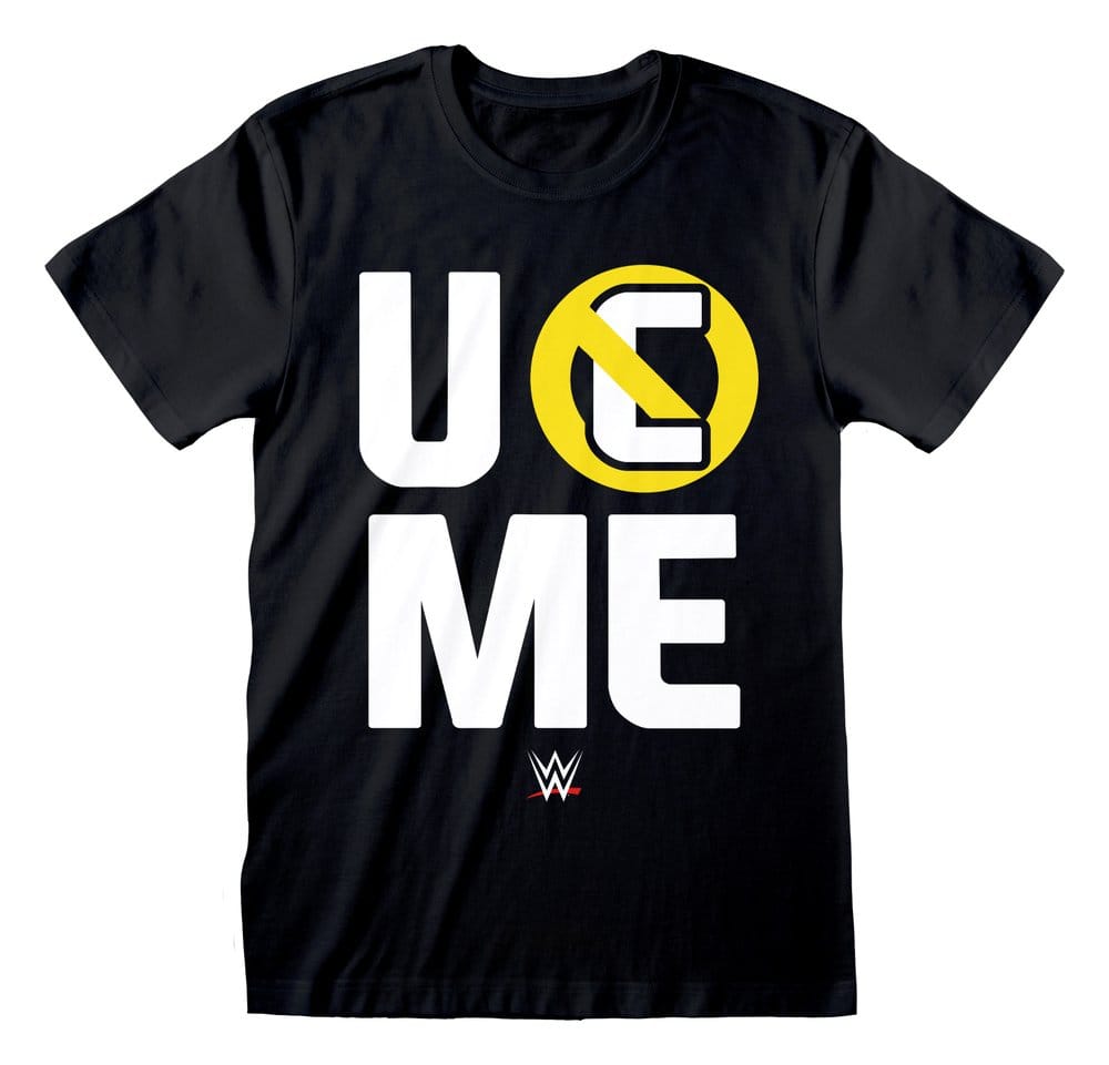 WWE T-Shirt You Can't See Me Black Size S