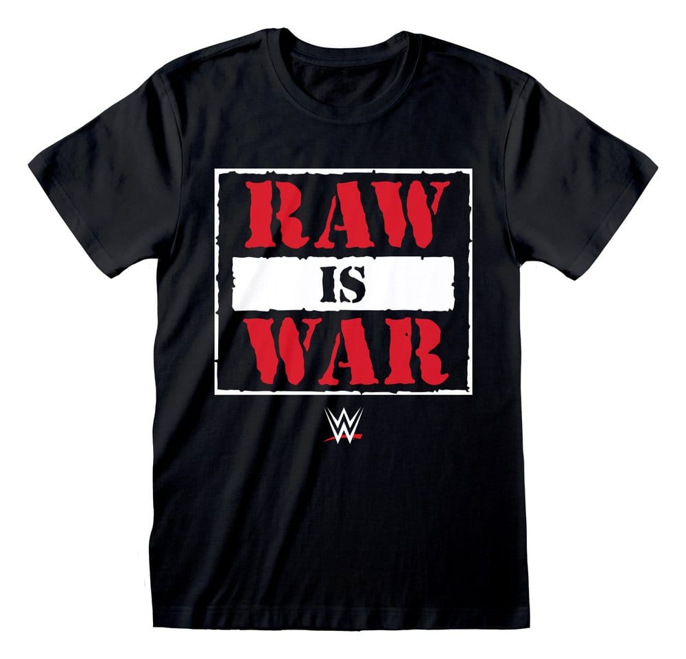 WWE T-Shirt RAW is WAR Black Size M