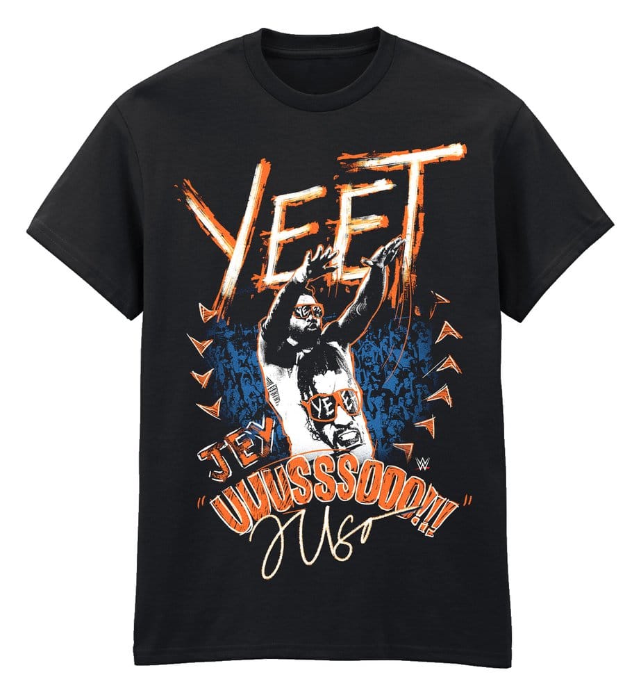 WWE T-Shirt Yeet Black Size L