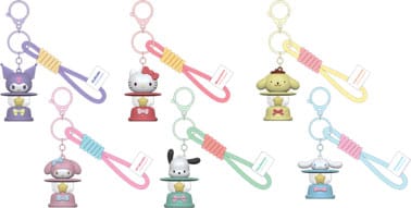 Sanrio Light-Up Camping Lamp Series Keychain with Hand Strap Hello Kitty and Friends Display (9)